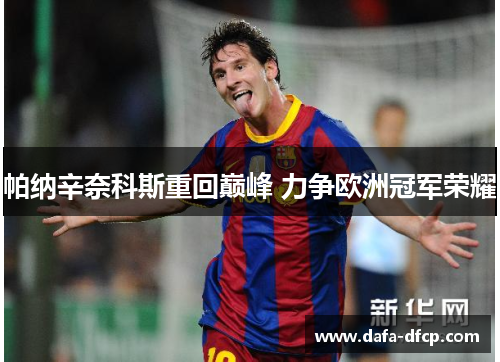 帕纳辛奈科斯重回巅峰 力争欧洲冠军荣耀